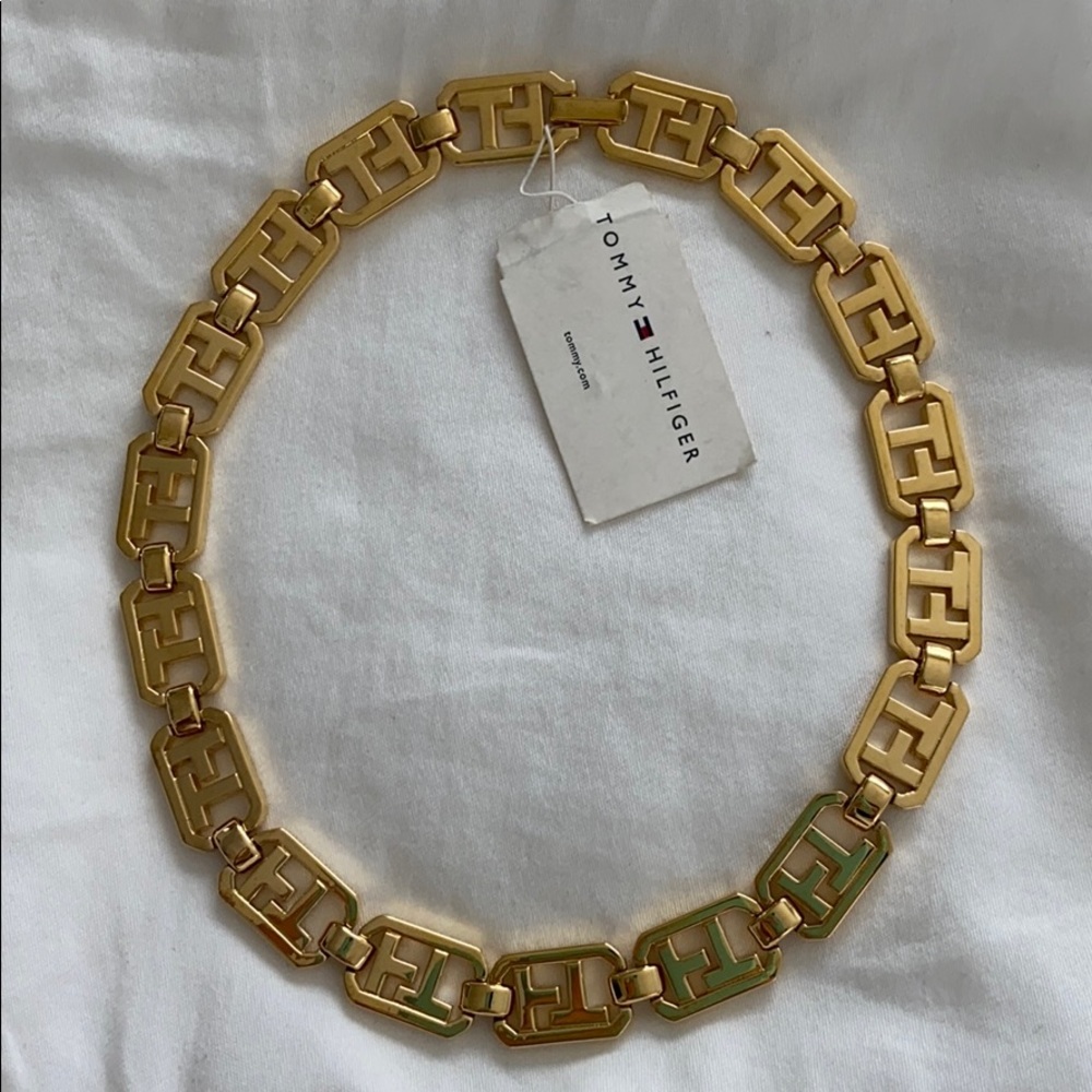 Gold Tommy Hilfiger Chocker